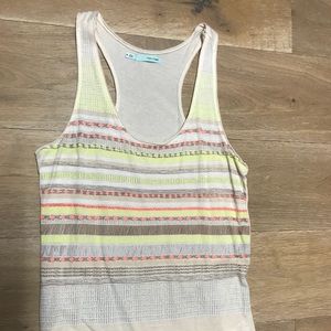 Neon colored tank